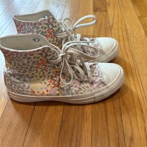 Converse Multicolor Polka Dot High-Tops